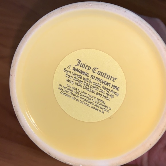 Rare and Vintage Original Juicy Couture Ceramic Candle Holder - Picture 9 of 9